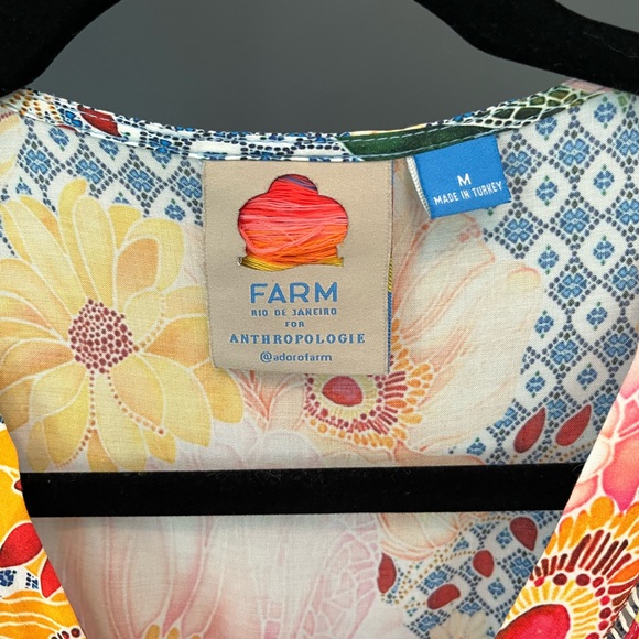 FARM Rio for Anthropologie Camila Wrap Dress - Picture 12 of 14